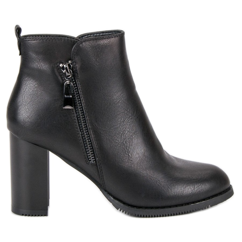 Super Mode Crne čizme s visokim potpeticama crno