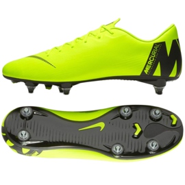 Nike Mercurial Vapor 12 Academy Sg Pro M AH7376-701 nogometne cipele višebojan zelena