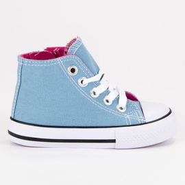 Plave visoke tenisice plava