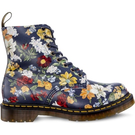 Dr. Martens Darcy Floral 1460 Pascal DM's Mornarica Darcy Floral Backhand Straw Grain višebojan tamnoplava