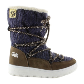 Dječje eskimoski k1646102 Marino čizme za snijeg tamnoplava