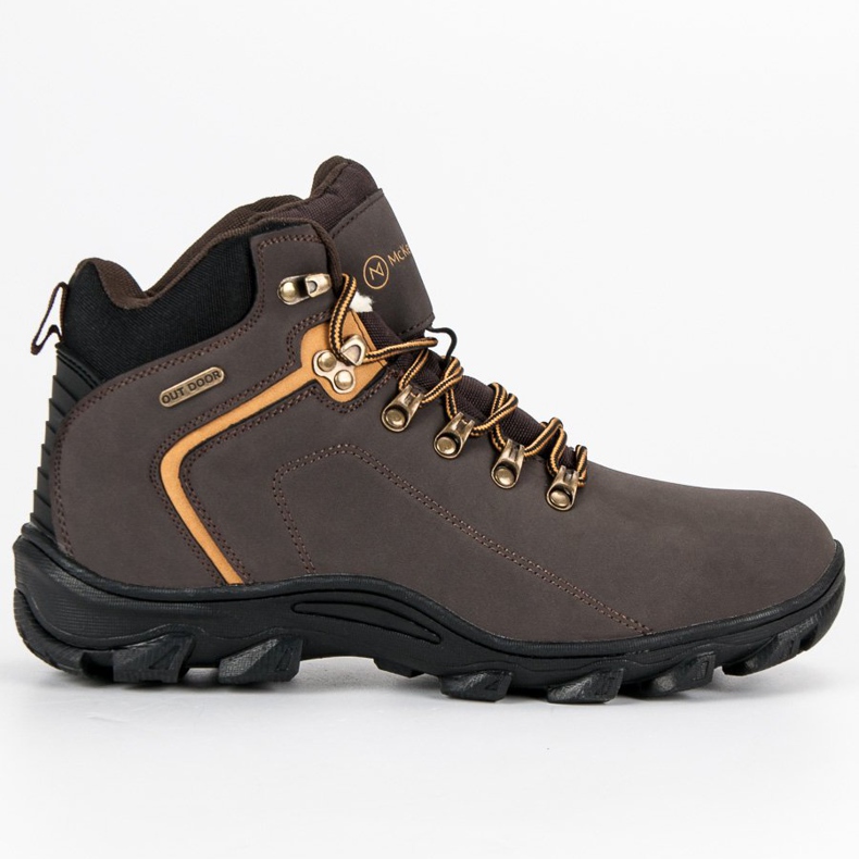 Mckeylor Smeđe zimske čizme mckey smeđa