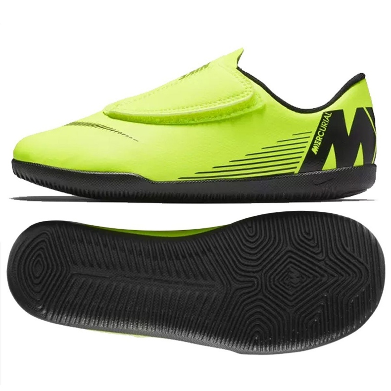 Unutarnje cipele Nike Mercurial Vapor 12 Club PS (V) Ic Jr AH7356-701 zelena zelena