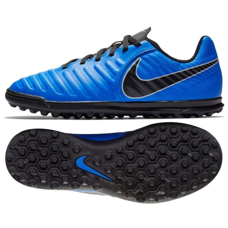 Nike Tiempo Legend 7 Club Tf Jr AH7261-400 nogometne cipele plava plava