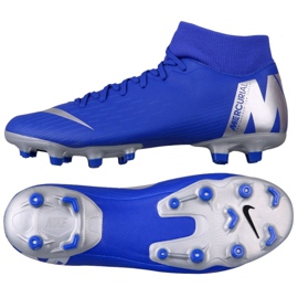 Nike Mercurial Superfly 6 Academy FG / MG M AH7362-400 nogometne cipele višebojan plava