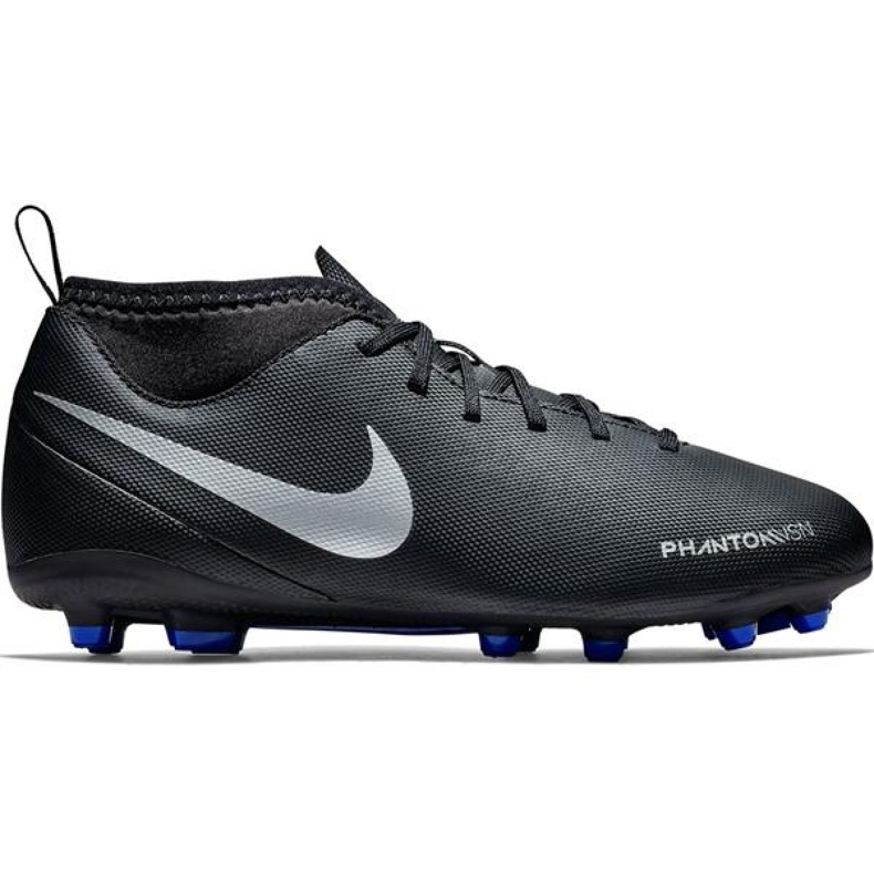 Nike Phantom Vsn Club Df Fg Mg Jr AO3288-004 nogometne cipele crno crno