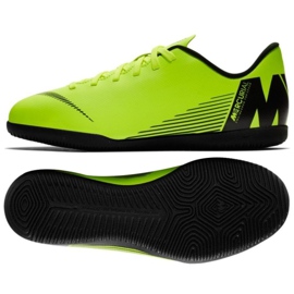 Unutarnje cipele Nike Mercurial Vapor X 12 Club Ic Jr AH7354-701 zelena zelena