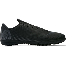 Nike Mercurial Vapor X 12 Academy Tf M AH7384-001 nogometne cipele crna crna