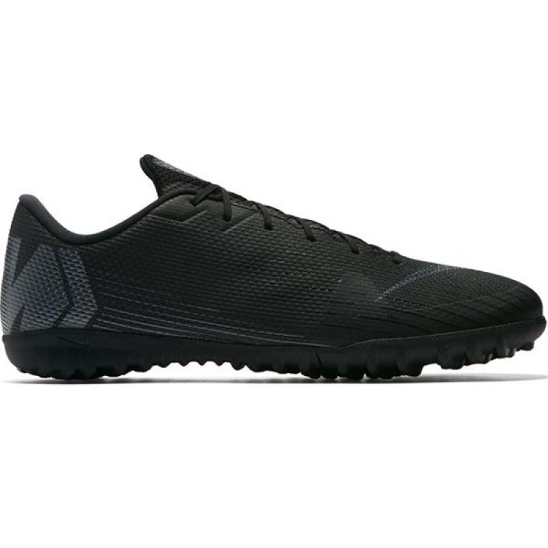Nike Mercurial Vapor X 12 Academy Tf M AH7384-001 nogometne cipele crno crno