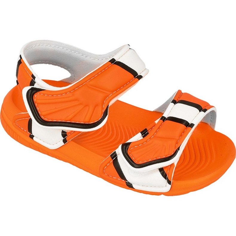 Adidas Disney Akwah 9 I Nemo Kids AF3921 sandale bijela naranča