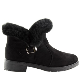 Crne Ženske crne čizme SJ1821-1 Crne crna