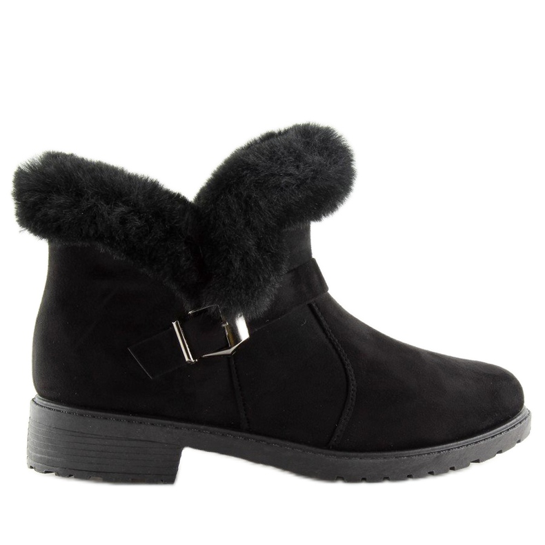 Crne Ženske crne čizme SJ1821-1 Crne crno