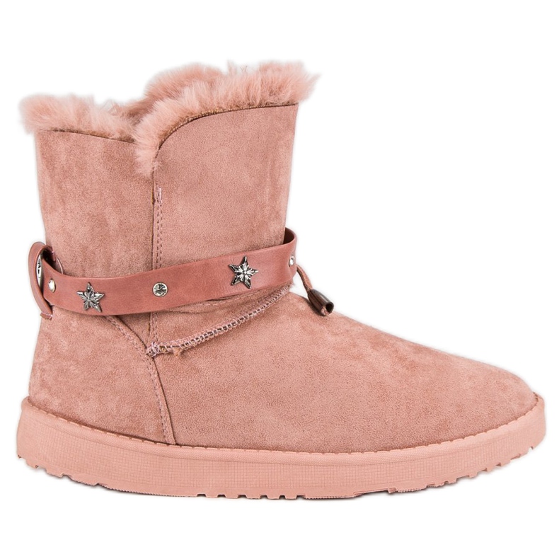 Ukrašeni Mukluki ružičasta