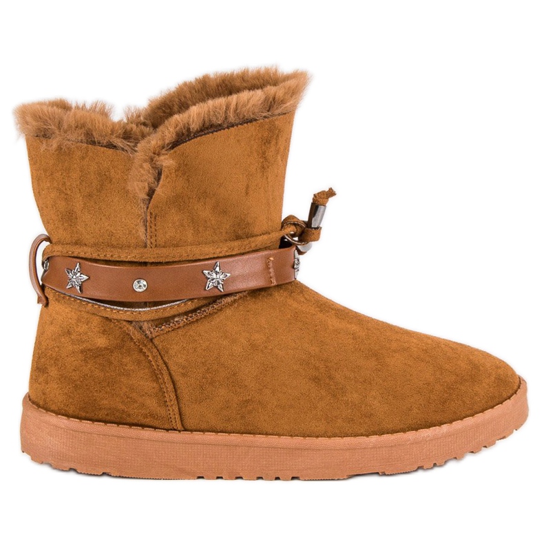 Ukrašeni Mukluki smeđa