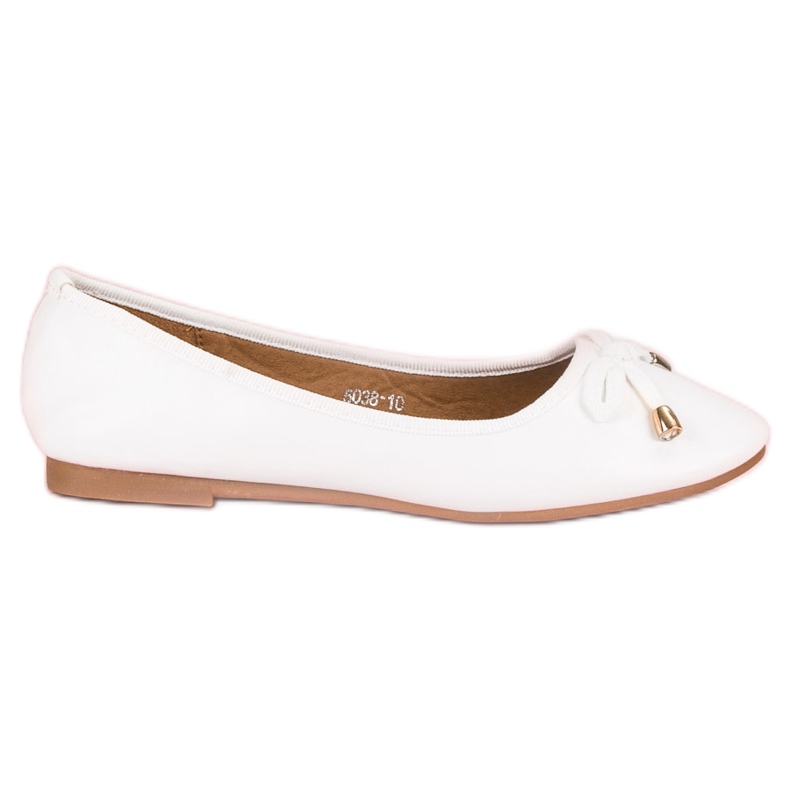 Bijela balerina s mašnom