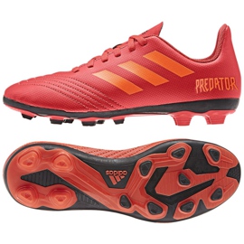 Adidas Predator 19.4 FxG Jr CM8541 kopačke višebojan crvena