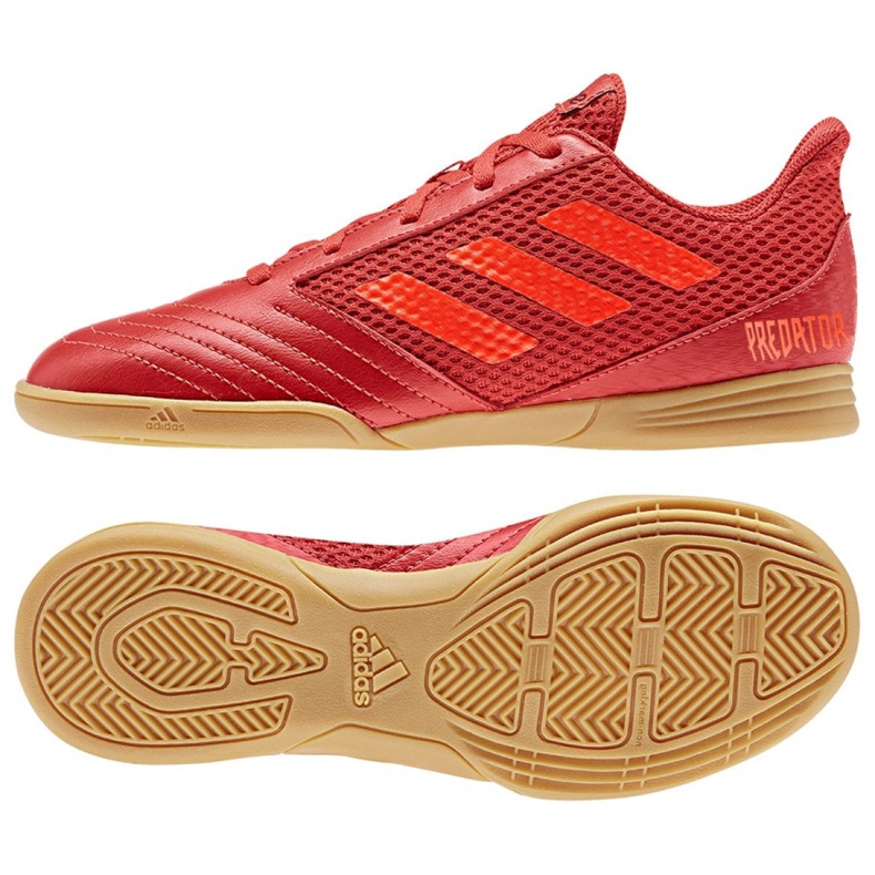 Unutarnje cipele adidas Predator 19.4 In Sala Jr CM8552 raznobojna crvena