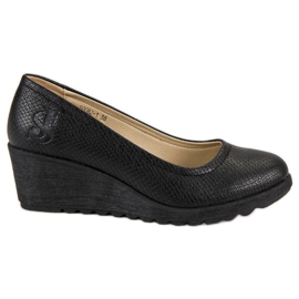 J. Star Klinaste pumpe crna