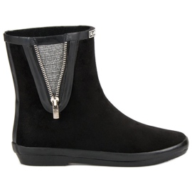 Kylie Galoše od antilopa s ukrasnim zatvaračem crna