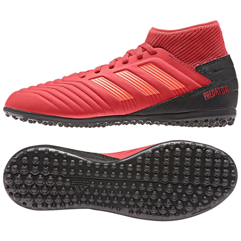 Adidas Predator 19.3 Tf Jr CM8547 kopačke crvena crvena