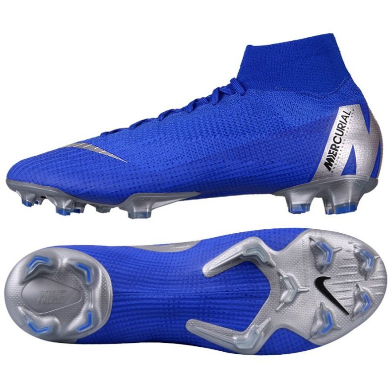 Nike Mercurial Superfly 6 Elite FG M AH7365-400 nogometne cipele plava
