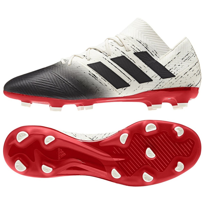 Kopačke Adidas Nemeziz 18.2 Fg M D97980 bijela bijela