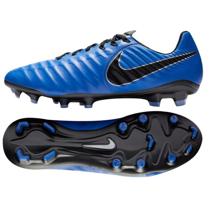 Nike Tiempo Legend 7 Pro Fg M AH7241-400 nogometne cipele plava plava