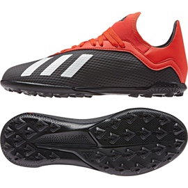 Kopačke Adidas X 18.3 Tf Jr BB9402 crna crna