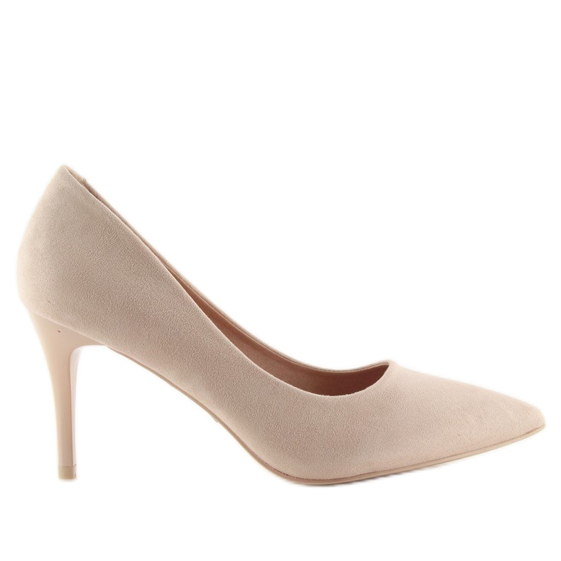 Udobne pumpe na bež igli LE012P Bež