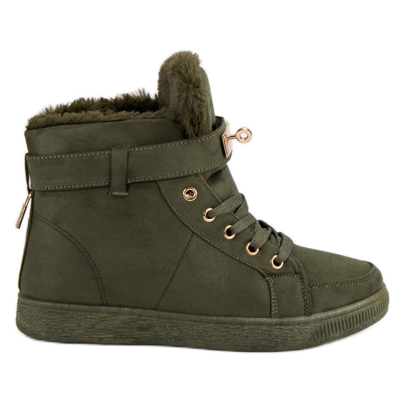 Visoke tenisice od antilopa zelena