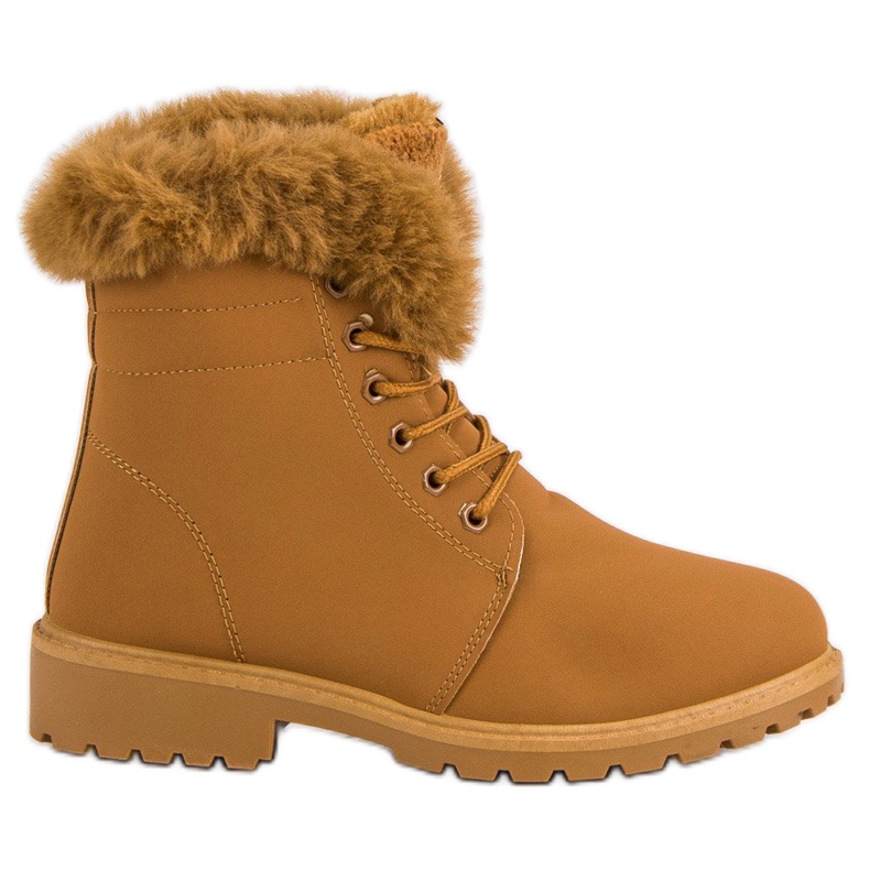 Kamilice sa krznom smeđa