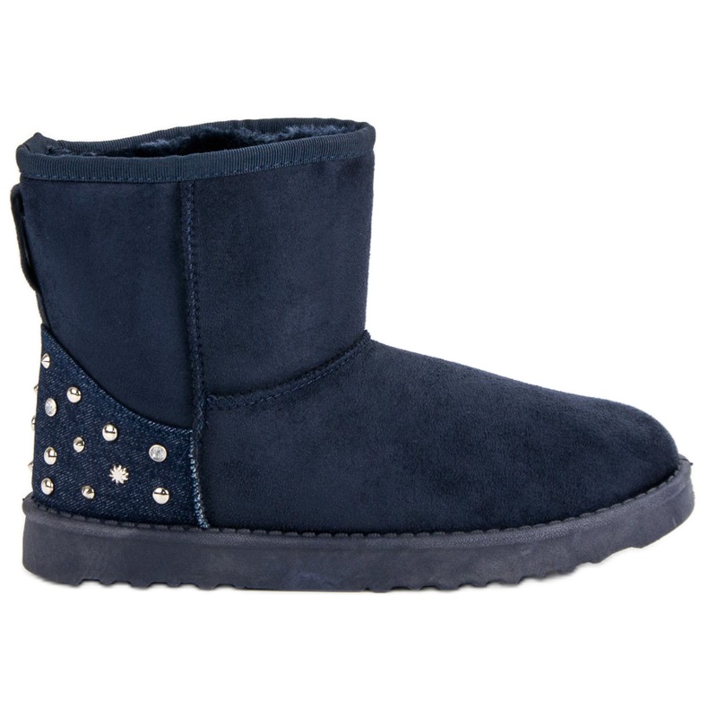 Tamnoplavi mukluki s mlaznicama plava