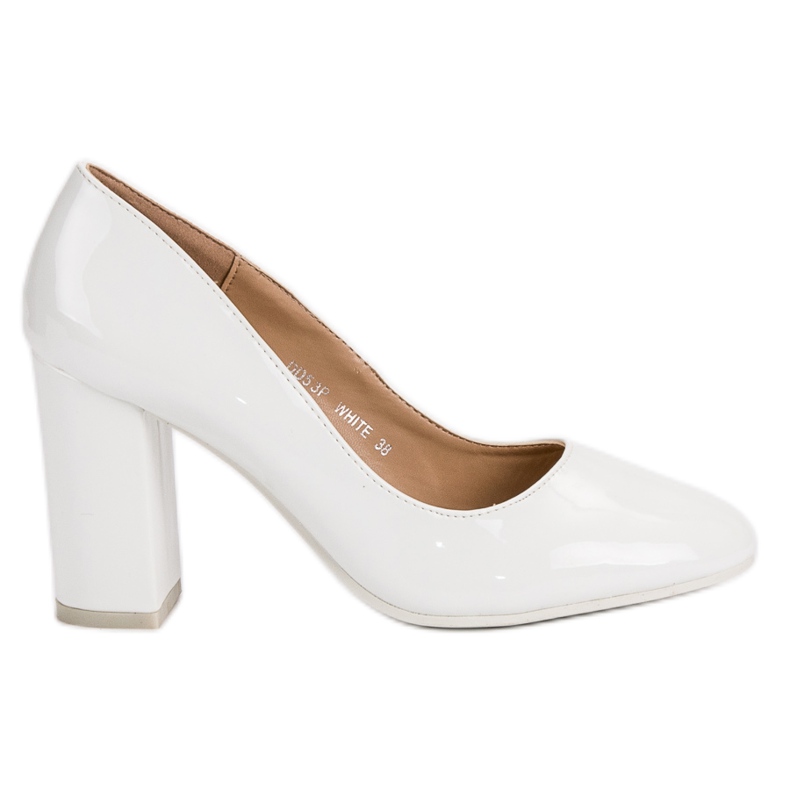 Seastar Bijele lakirane pumpe bijela