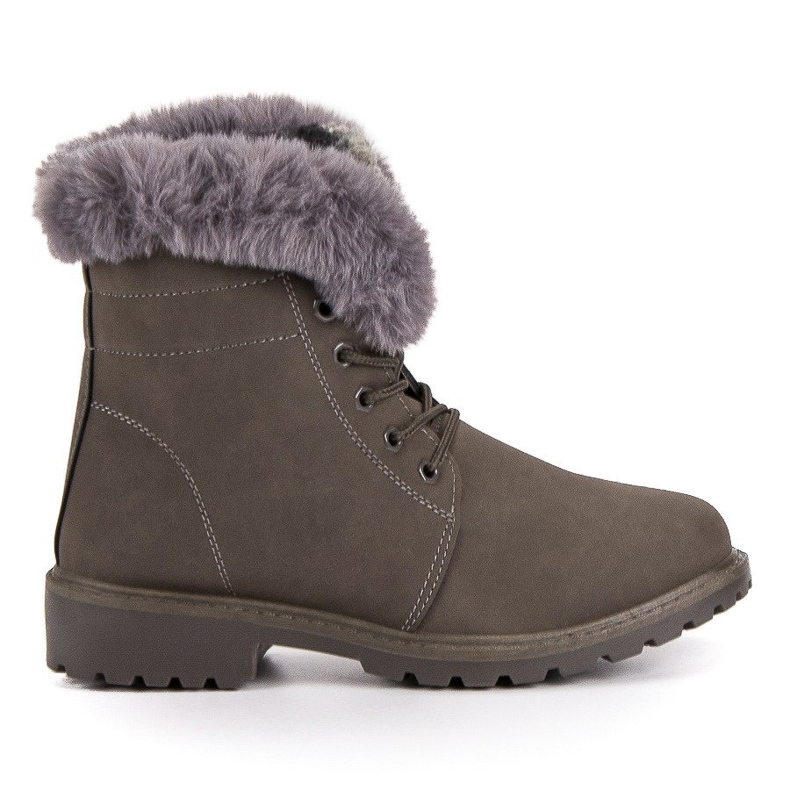 Tamnosivi hvatači s krznom siva