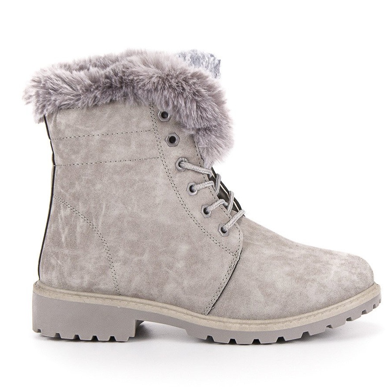 Svijetlosivi hvatači s krznom siva