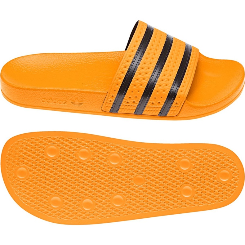 Adidas Originals Adilette slajdovi U CQ3099 crno naranča