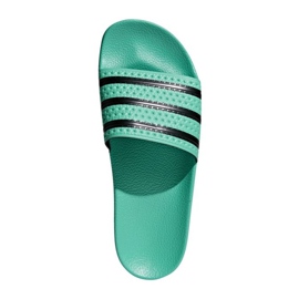 Adidas Originals Adilette slajdovi U CQ3100 crno zelena