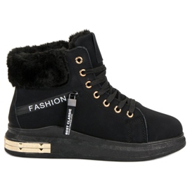 Izolirane visoke tenisice crna