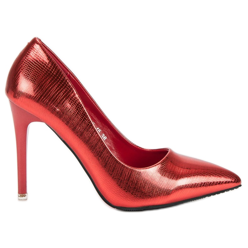 Lakirane crvene igle crvena