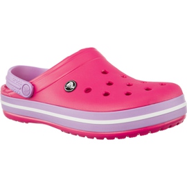 Crocs Crocband Paradise Pink Iris višebojan
