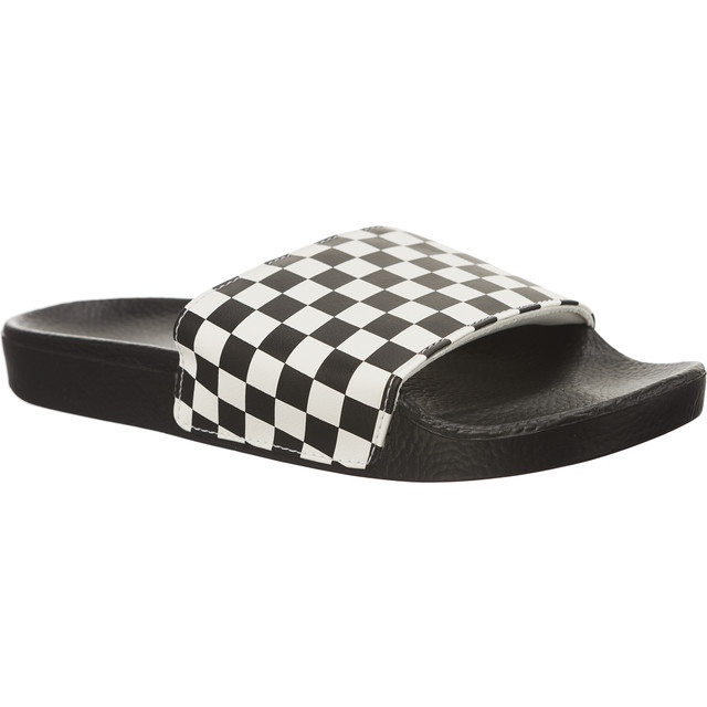 Vans Ja klizite na IP9 Checkerboard Bijela crno