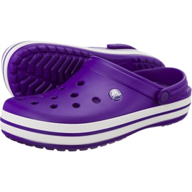 Crocs Crocband ultraljubičasto bijela raznobojna