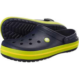 Crocs Crocband Navy Volt Zeleni limun zelena