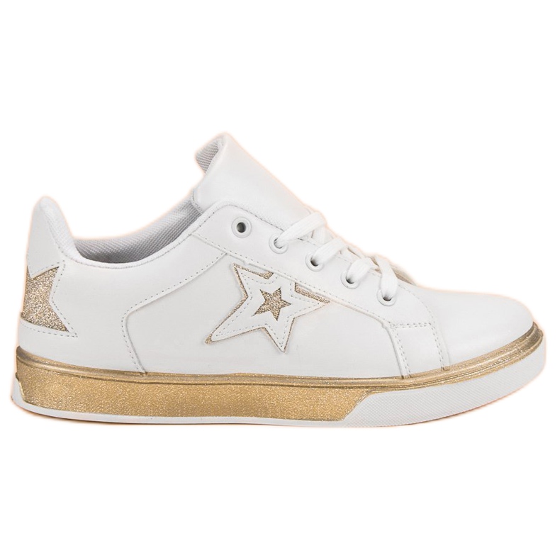 Ženske sportske cipele bijela žuta boja