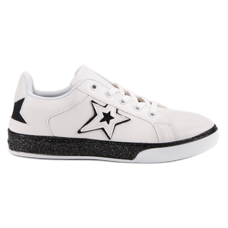 Ženske sportske cipele bijela crno