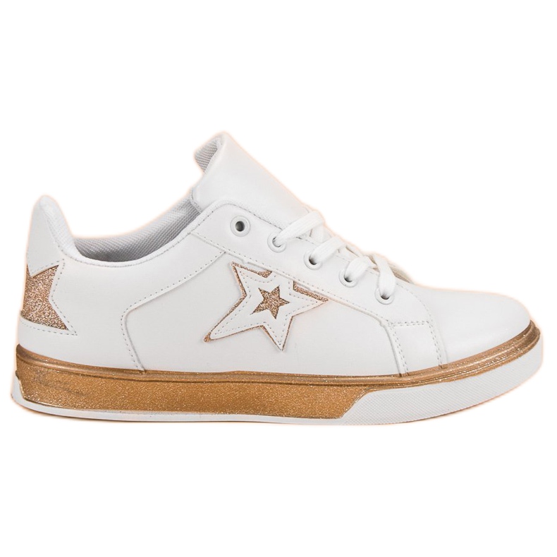 Ženske sportske cipele bijela žuta boja