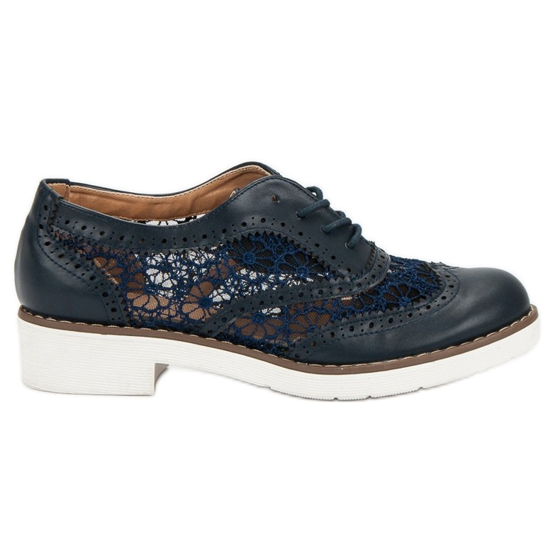 Fama Cipele na vezanje plava