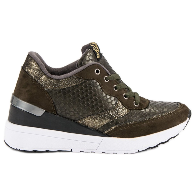 Kylie Modne cipele s uzorkom zelena