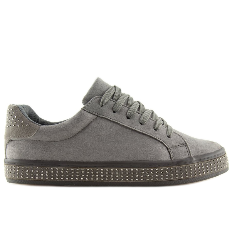 Siva BS098 Sive tenisice s kamenjem