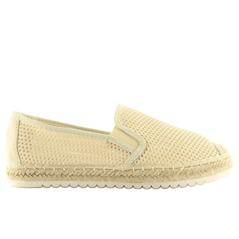 Bež espadrile za žene 6602 Bež